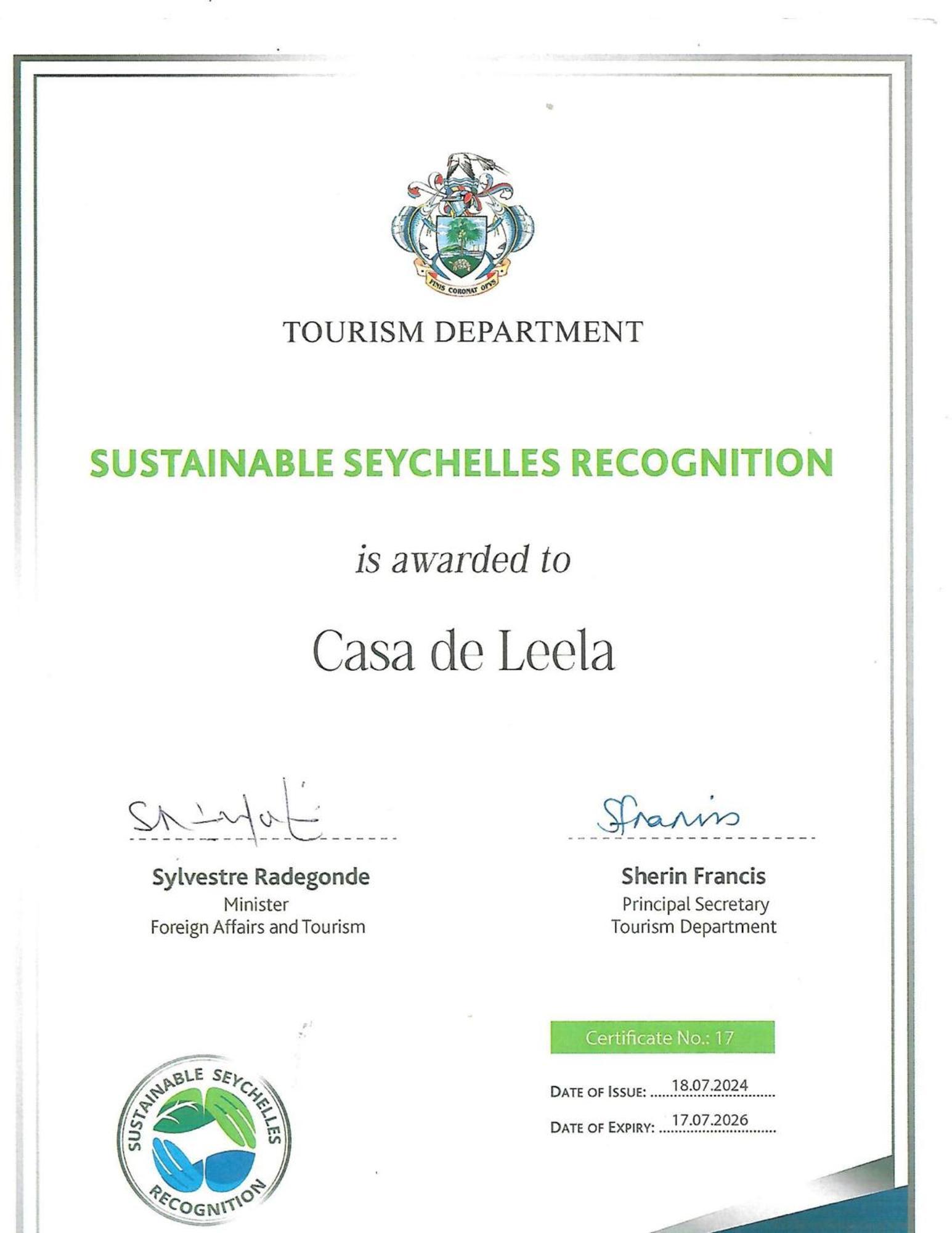 Casa De Leela Self Catering Pensjonat La Digue